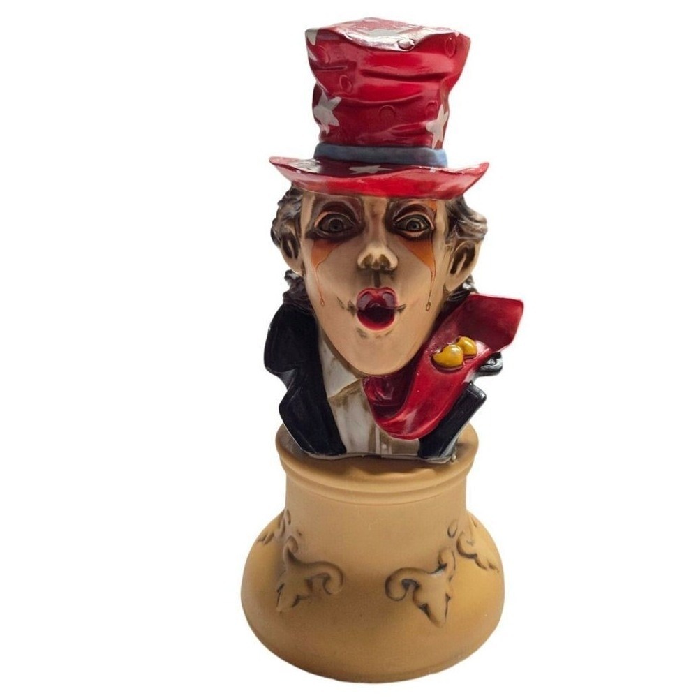 Westland Clown Bust Figurine "Send in the Clowns" Circus‎ Decor Taiwan